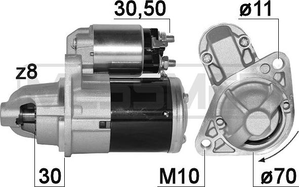 ERA 220894A - Стартер autospares.lv