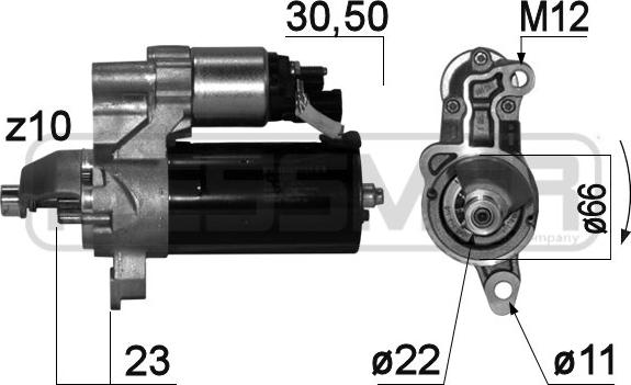 ERA 220848A - Стартер autospares.lv