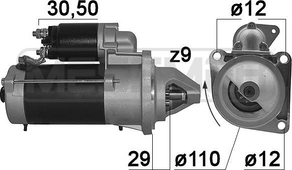 ERA 220858 - Стартер autospares.lv