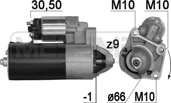 ERA 220880A - Стартер autospares.lv