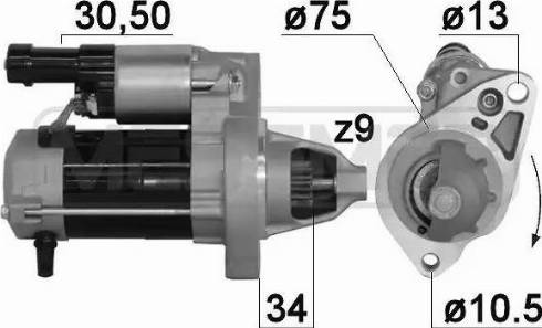 ERA 220881 - Стартер autospares.lv