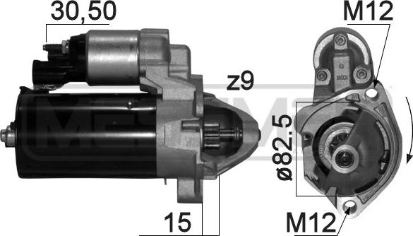 ERA 220870A - Стартер autospares.lv