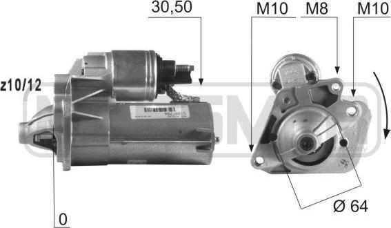 ERA 220396A - Стартер autospares.lv