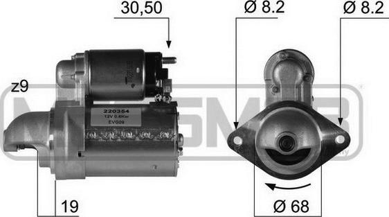 ERA 220354A - Стартер autospares.lv