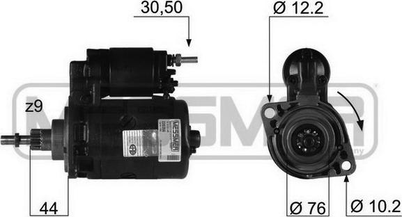 ERA 220356R - Стартер autospares.lv