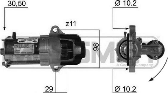 ERA 220369A - Стартер autospares.lv