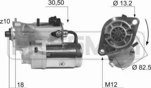 ERA 220361 - Стартер autospares.lv