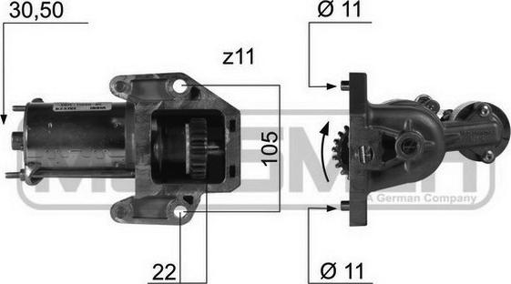 ERA 220373 - Стартер autospares.lv