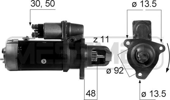 ERA 220261A - Стартер autospares.lv