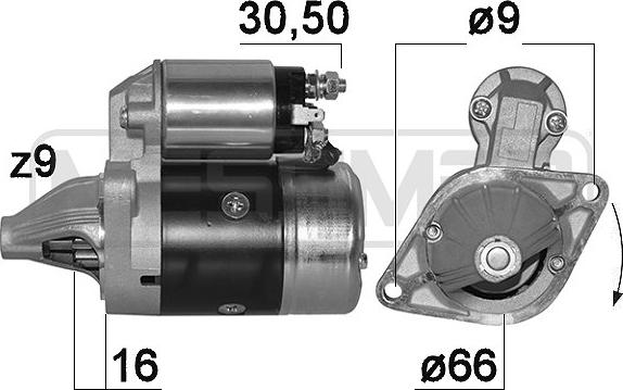 ERA 220217A - Стартер autospares.lv