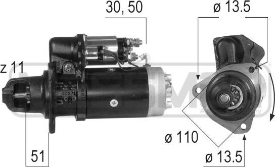 ERA 220275A - Стартер autospares.lv