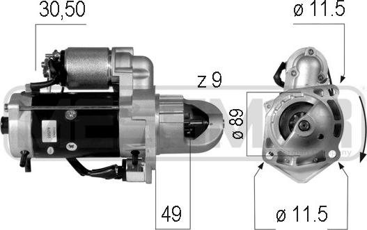 ERA 220278A - Стартер autospares.lv