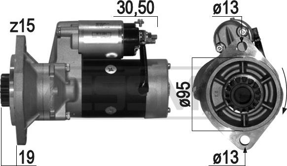 ERA 220798 - Стартер autospares.lv