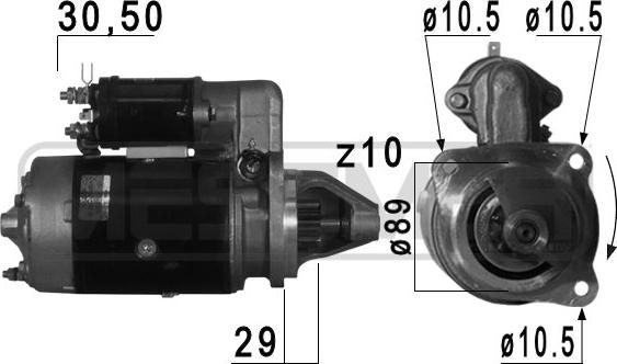 ERA 220741A - Стартер autospares.lv