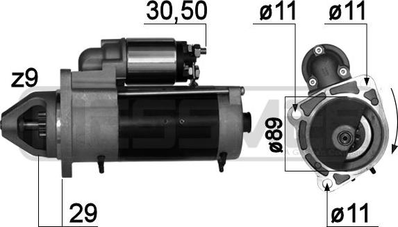 ERA 220787A - Стартер autospares.lv