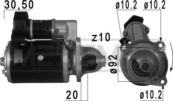 ERA 220 737 - Стартер autospares.lv