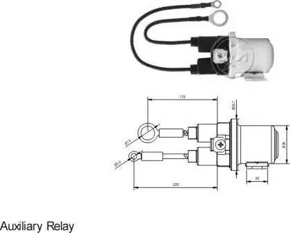 ERA 227815 - Тяговое реле, соленоид, стартер autospares.lv