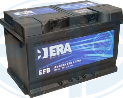 ERA E56512 - Стартерная аккумуляторная батарея, АКБ autospares.lv