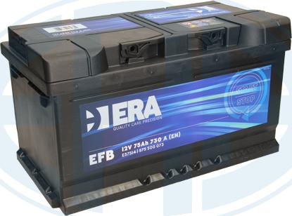ERA E57514 - Стартерная аккумуляторная батарея, АКБ autospares.lv