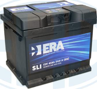 ERA S54113 - Стартерная аккумуляторная батарея, АКБ autospares.lv