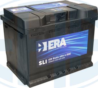 ERA S55613 - Стартерная аккумуляторная батарея, АКБ autospares.lv