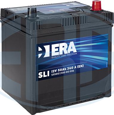 ERA S55012 - Стартерная аккумуляторная батарея, АКБ autospares.lv
