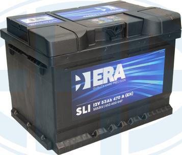 ERA S55312 - Стартерная аккумуляторная батарея, АКБ autospares.lv