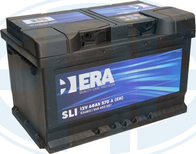 ERA S56812 - Стартерная аккумуляторная батарея, АКБ autospares.lv