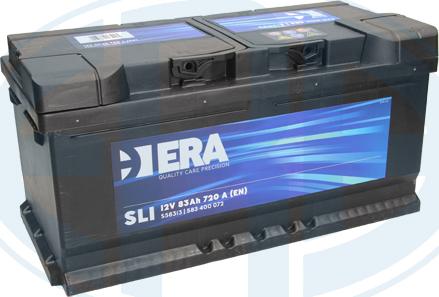ERA S58313 - Стартерная аккумуляторная батарея, АКБ autospares.lv