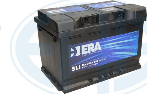 ERA S57411 - Стартерная аккумуляторная батарея, АКБ autospares.lv
