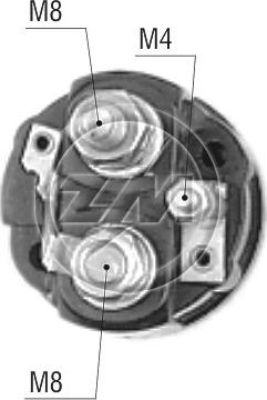 ERA ZM66496 - Ремкомплект, стартер autospares.lv