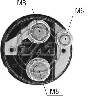 ERA ZM76296 - Ремкомплект, стартер autospares.lv