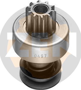 ERA ZN0497 - Ведущая шестерня, бендикс, стартер autospares.lv