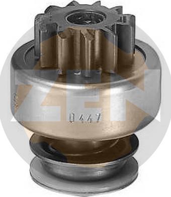 ERA ZN0447 - Ведущая шестерня, бендикс, стартер autospares.lv