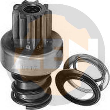 ERA ZN0412 - Ведущая шестерня, бендикс, стартер autospares.lv