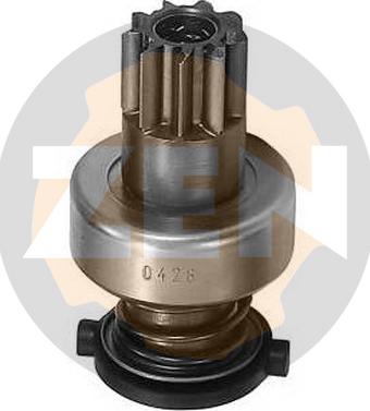 ERA ZN0428 - Ведущая шестерня, бендикс, стартер autospares.lv