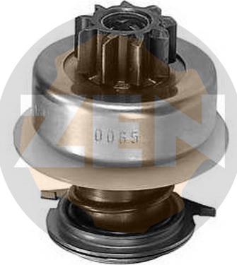 ERA ZN0065 - Ведущая шестерня, бендикс, стартер autospares.lv