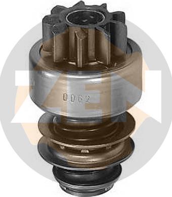 ERA ZN0062 - Ведущая шестерня, бендикс, стартер autospares.lv