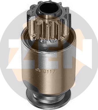 ERA ZN0117 - Ведущая шестерня, бендикс, стартер autospares.lv