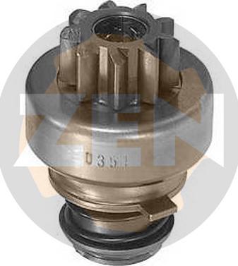 ERA ZN0351 - Ведущая шестерня, бендикс, стартер autospares.lv