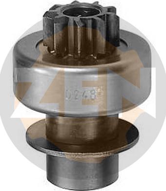 ERA ZN0248 - Ведущая шестерня, бендикс, стартер autospares.lv