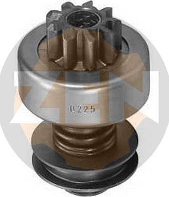 ERA ZN0225 - Ведущая шестерня, бендикс, стартер autospares.lv