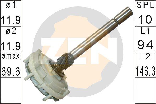 ERA ZN12685 - Ремкомплект, планетарный механизм, редуктор - стартер autospares.lv