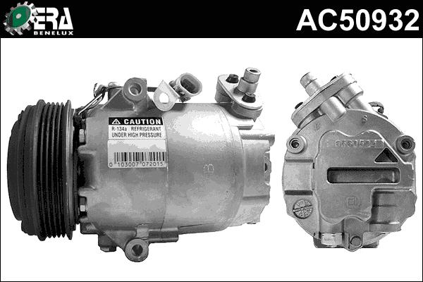 ERA Benelux AC50932 - Компрессор кондиционера autospares.lv