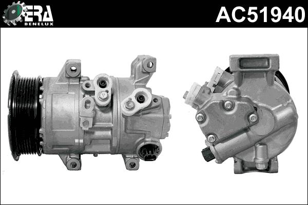 ERA Benelux AC51940 - Компрессор кондиционера autospares.lv