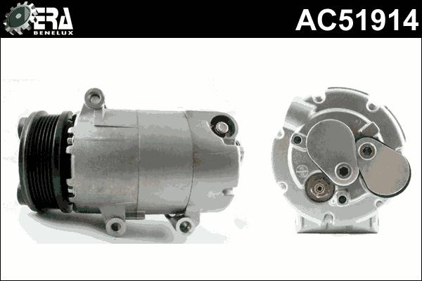 ERA Benelux AC51914 - Компрессор кондиционера autospares.lv