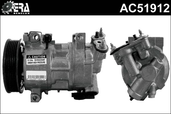 ERA Benelux AC51912 - Компрессор кондиционера autospares.lv