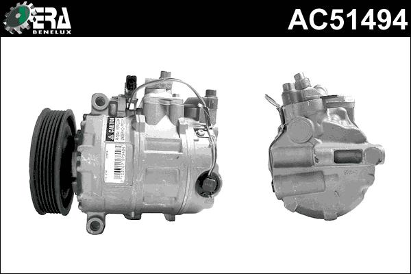 ERA Benelux AC51494 - Компрессор кондиционера autospares.lv