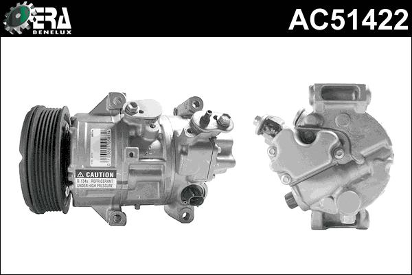 ERA Benelux AC51422 - Компрессор кондиционера autospares.lv