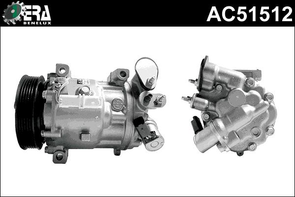 ERA Benelux AC51512 - Компрессор кондиционера autospares.lv